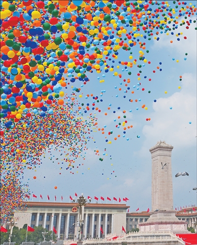 无锡恒鑫配资 纪念大会8万只气球去哪儿了？有没有影响环境？