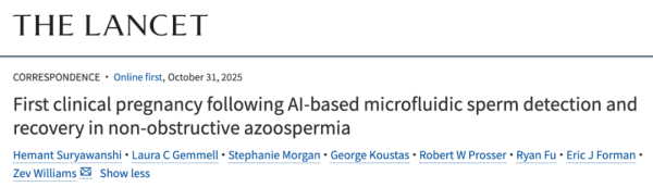 聚富人 《柳叶刀》：世界首例！AI 助力不孕不育夫妇成功怀孕，20年求子路终见曙光