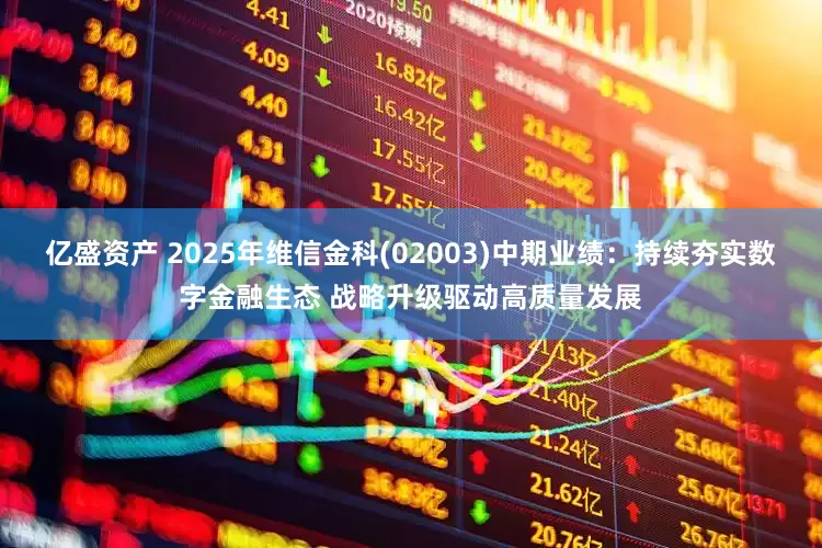 亿盛资产 2025年维信金科(02003)中期业绩：持续夯实数字金融生态 战略升级驱动高质量发展